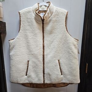 Fleece Sherpa Vest